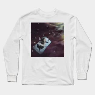 girl in the space Long Sleeve T-Shirt